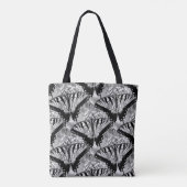 In mijn zwarte en witte wereld... tote bag (Achterkant)