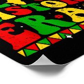 In mijn zwarte geschiedenis tijdperk Mannen vrouwe Poster (Hoek)