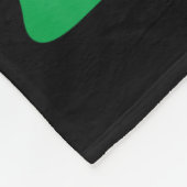 In mijn zwarte geschiedenis tijdperk zwarte geschi fleece deken (Hoek)