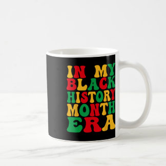In mijn zwarte geschiedenis tijdperk zwarte geschi koffiemok