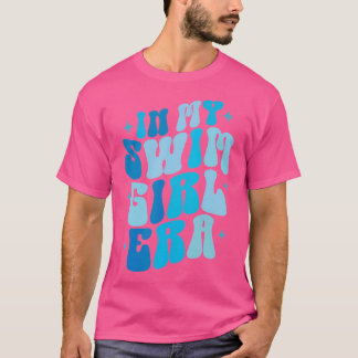 In mijn Zwemmeisje tijdperk Zwemmer Zwemmen Vrouwe T-shirt