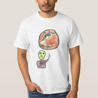 In Mirror vertrouwen we T-shirt