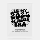 In M'n 2025 Senior Tijdperk Acryl Bord (Voorkant)