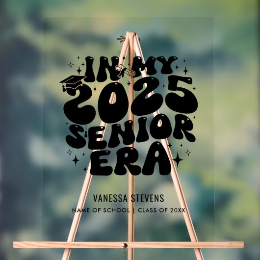 In M'n 2025 Senior Tijdperk Acryl Bord (Neutraal)