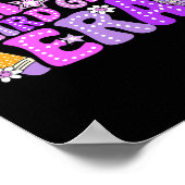 In M'n 3e Tijdperk Van De Derde Klas Schattige Ler Poster (Hoek)