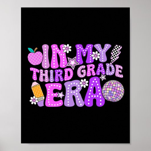 In M'n 3e Tijdperk Van De Derde Klas Schattige Ler Poster (Voorkant)