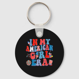 In M'n Amerikaanse Meisjestijd Groovy 4 juli Onafh Sleutelhanger