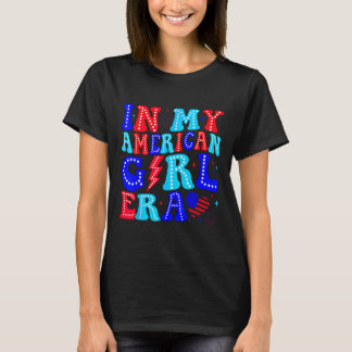In M'n Amerikaanse Meisjestijd Retro 4 Juli Vierde T-shirt