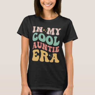 In M'n Coole Tante Tijdperk Retro Groovy Jaren 60  T-shirt