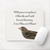 In m'n hart_ Mousepad Muismat (Met muis)