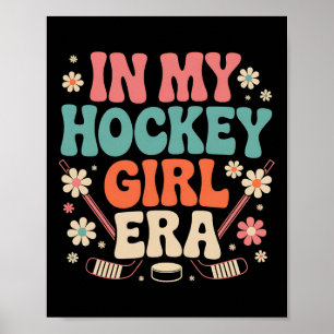 In M'n Hockey Girls Tijdperk Vintage Wedstrijd Dag Poster