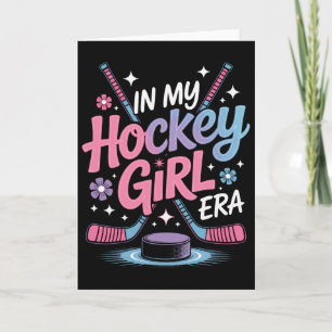 In M'n Hockey Meisje Tijdperk Voor IJshockeyspeler Kaart