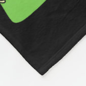 In M'n Ierse Dans Tijdperk St Patricks Dag Meisjes Fleece Deken (Hoek)