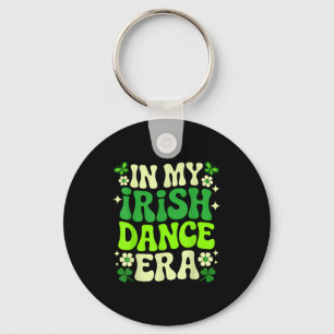 In M'n Ierse Dans Tijdperk St Patricks Dag Meisjes Sleutelhanger