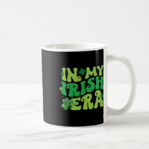 In M'n Ierse Tijd Funny Groovy St. Patrick's Day M Koffiemok