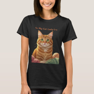 In M'n Kat Lady Tijdperk Knus Tabby Charme T-shirt