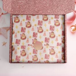 In M'n Kersttijdperk Groovy Kerstman Tissuepapier