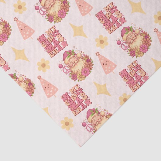 In M'n Kersttijdperk Groovy Kerstman Tissuepapier (Detail)