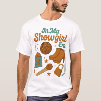 In M'n Showgirl Tijdperk Retro Disco Bal T-shirt