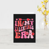 In M'n Valentijnstijdperk Valentijnsdag Meisjes Kaart (Gele Bloem)