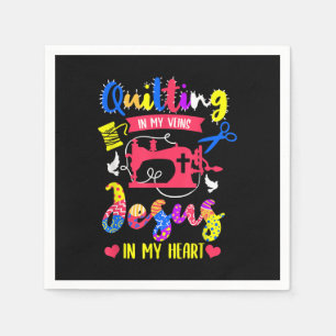 In m'n veinen... Jezus in mijn hart.   Verdunning Servet