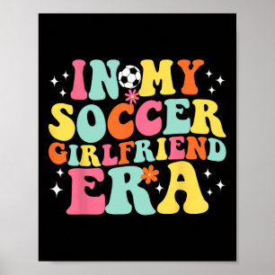 In M'n Voetbal Vriendin Tijdperk Retro Speldag Gro Poster