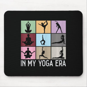 In M'n Yoga Tijdperk Grappige Meisjes Yoga Yogi Mo Muismat
