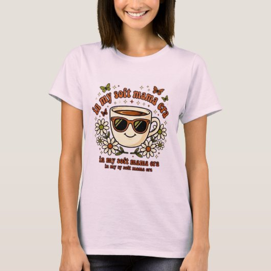 In M'n Zachte Mama Tijd Retro T-shirt (Voorkant)