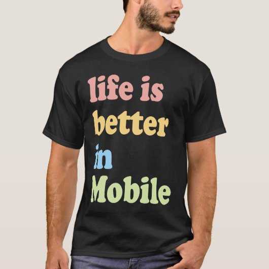 In Mobile, AL T-shirt (Voorkant)