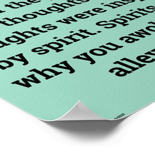 In moderation... Print, Value Poster (Hoek)