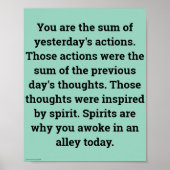 In moderation... Print, Value Poster (Voorkant)