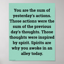 In moderation... Print, Value Poster