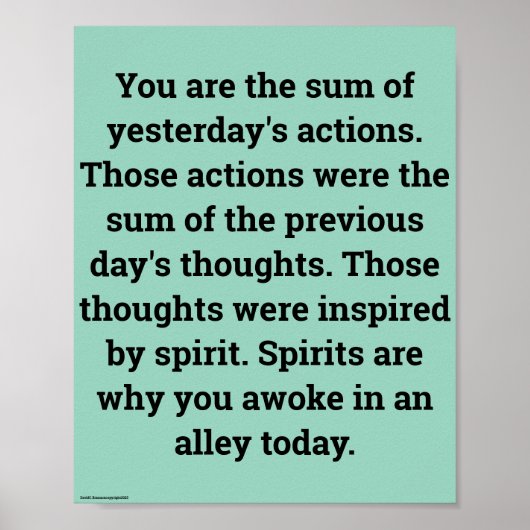 In moderation... Print, Value Poster (Voorkant)