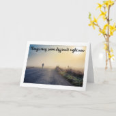 IN MOEILIJK TIJD "IK BEN ER VOOR JE" KAART (Gele Bloem)