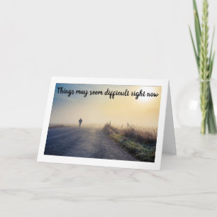 IN MOEILIJKE TIJD "IK BEN HIER VOOR U" KAART