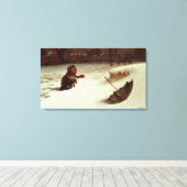 In moeilijkheden canvas afdruk (Insitu (Houten vloer))