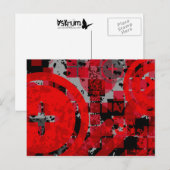 in moeilijkheden verkerende kartonnen : briefkaart (Voorkant / Achterkant)