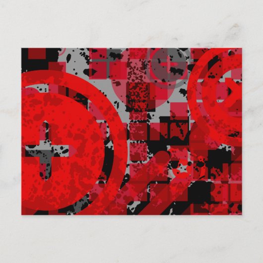 in moeilijkheden verkerende kartonnen : briefkaart (Voorkant)