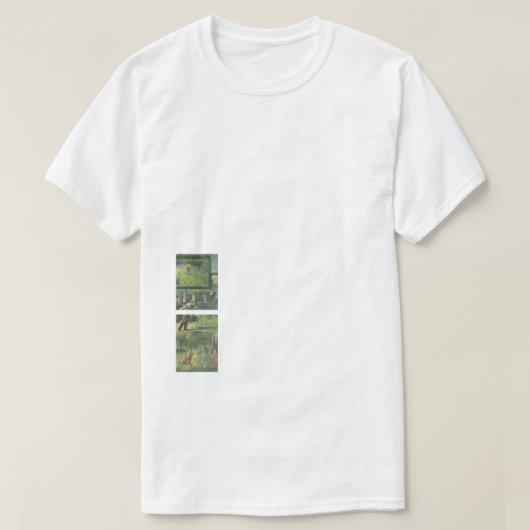 In Motion— Hem Print T-Shirt (Design voorkant)