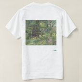 In Motion— Hem Print T-Shirt (Design achterkant)