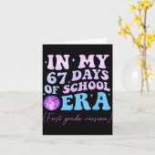 In My 67 Days Of School Era First Grade Version Di Kaart (Gele Bloem)