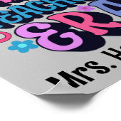 In My Art Teacher Era Poster voor Terug naar schoo (Hoek)