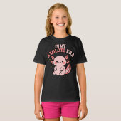 In My Axolotl Era Cute Kawaii Axolotl Lover T-shirt (Voorkant volledig)