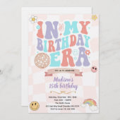 In My Birthday Era Party Invitation Kaart (Voorkant / Achterkant)