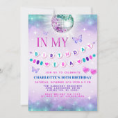 In My Birthday Era Uitnodiging - Tiener Verjaardag (Voorkant)