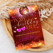 In My Birthday Era Uitnodiging - Tiener Verjaardag