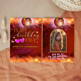In My Birthday Era Uitnodiging - Tiener Verjaardag
