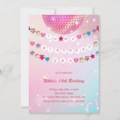 In My Birthday Era Uitnodiging - Tiener Verjaardag (Voorkant)