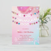 In My Birthday Era Uitnodiging - Tiener Verjaardag (Staand voorkant)
