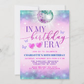 In My Birthday Era Uitnodiging - Tiener Verjaardag (Voorkant)